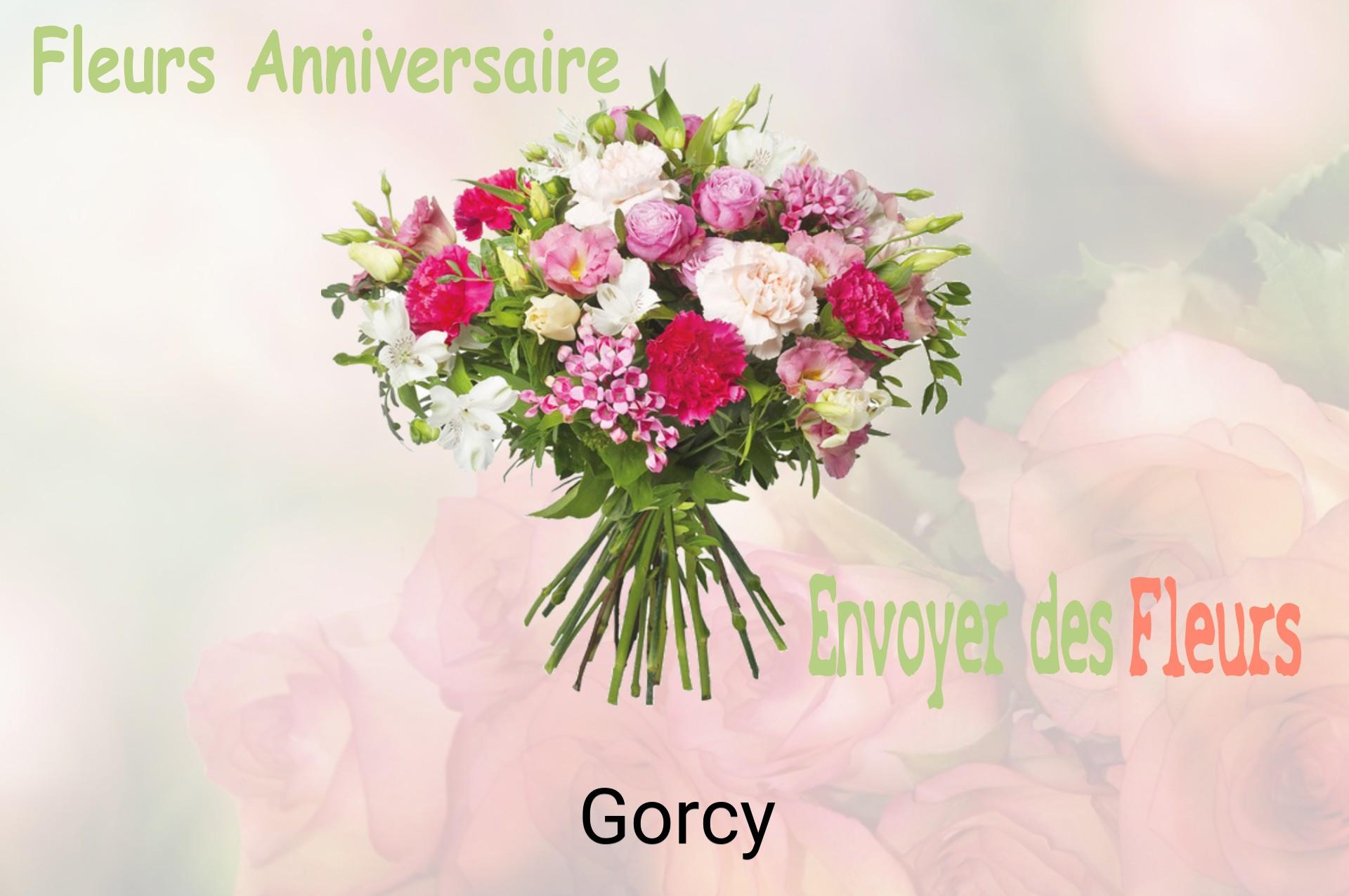 Bouquet de fleurs d’anniversaire livré à Gorcy